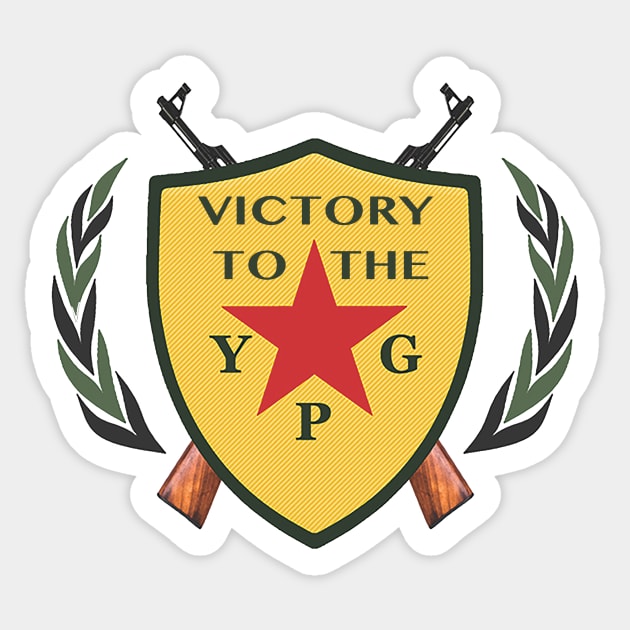 Victory to the YPG YPJ Sticker by RichieDuprey